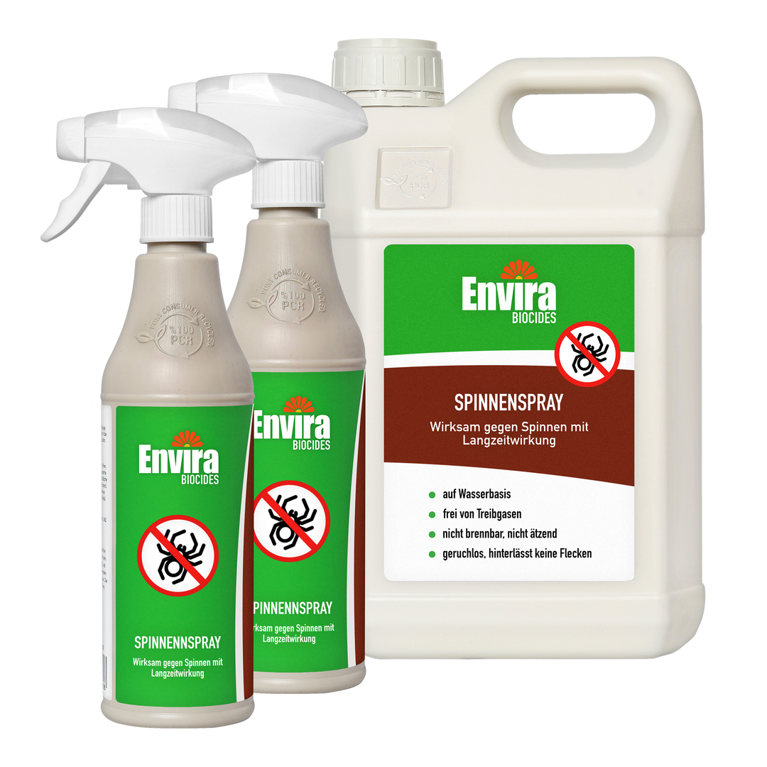 Envira Spinnenspray 2 x 500ml + 5L
