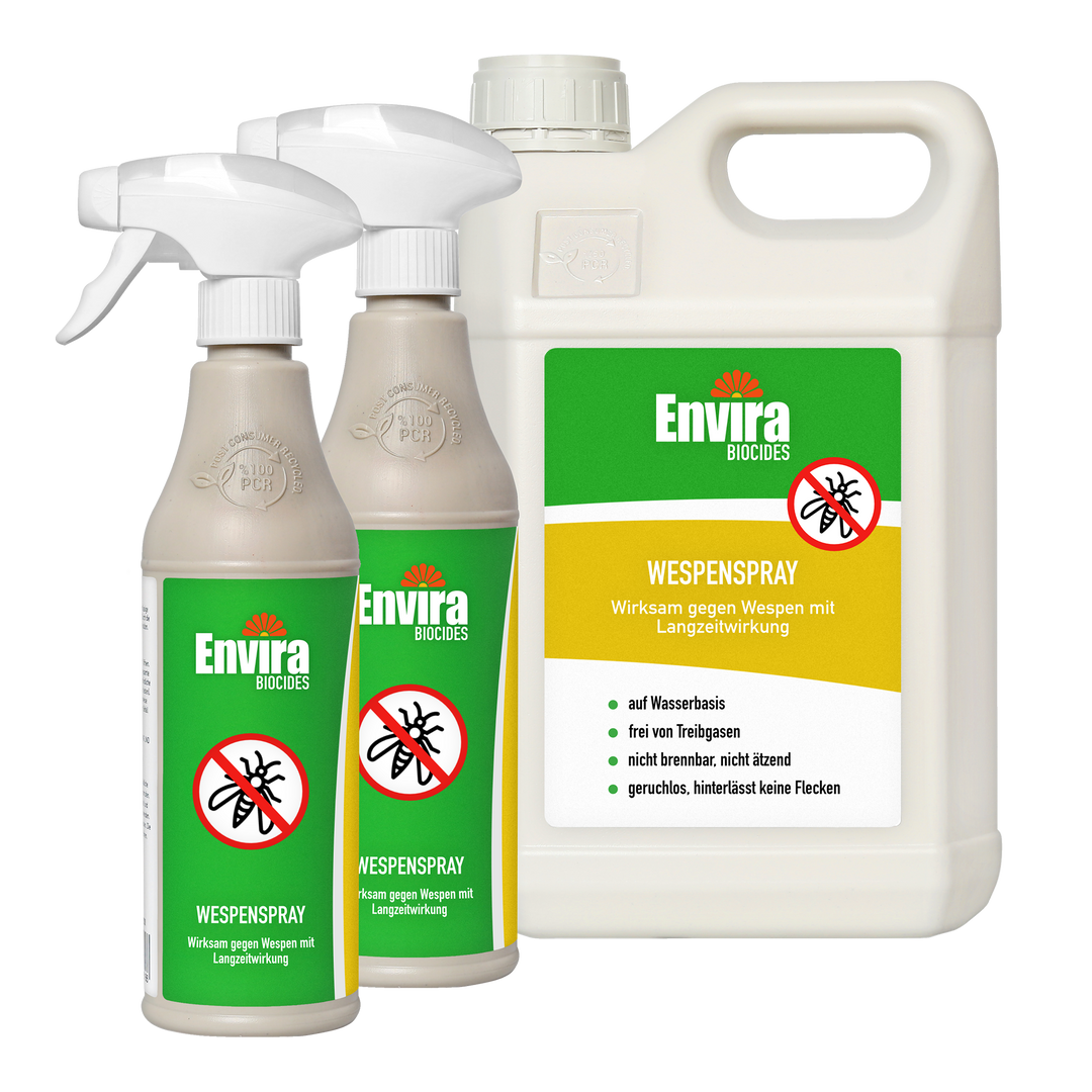 Envira Wespenspray 2 x 500ml + 5L