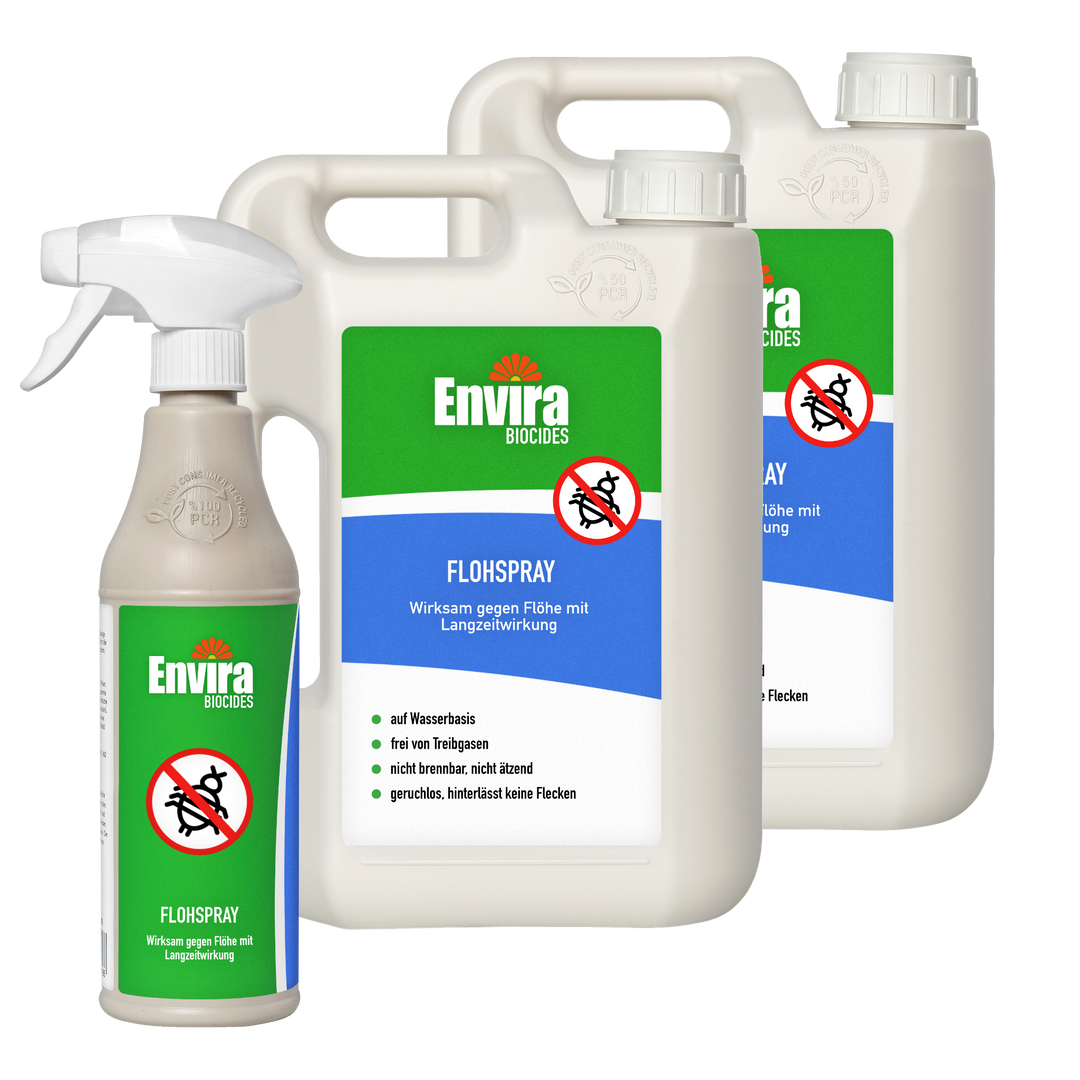 Envira Flohspray 500ml + 2 x 2L