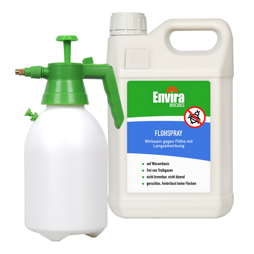 Envira Flohspray 5L + 2L Drucksprüher