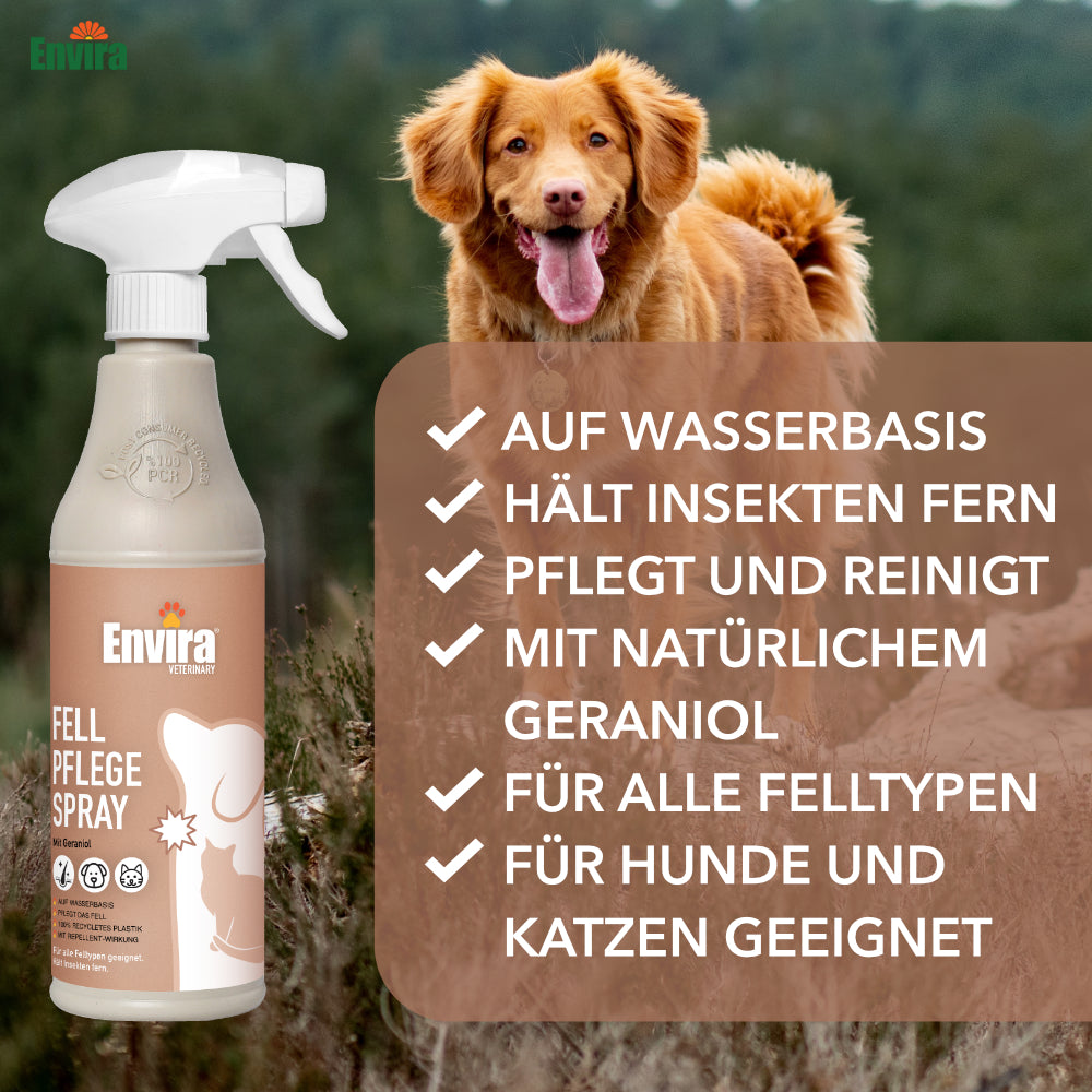 Envira VET Fellpflege Spray für Hunde & Katzen