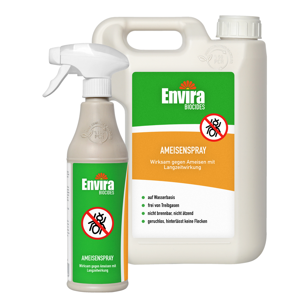 Envira Ameisenspray 500ml + 2L